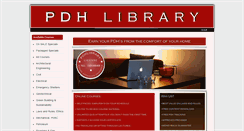 Desktop Screenshot of pdhlibrary.com